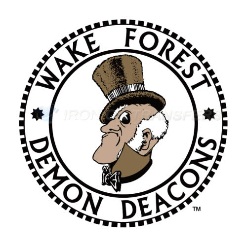 Wake Forest Demon Deacons Iron-on Stickers (Heat Transfers)NO.6882